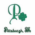 Pittsburgh, PA Shamrock Irish Polo Shirt embroidered shirts by niffx Pittsburgh, PA Shamrock Irish Polo Shirt embroidered shirts