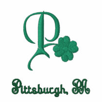 Pittsburgh, PA Shamrock Irish Polo Shirt embroidered shirts by niffx Pittsburgh, PA Shamrock Irish Polo Shirt embroidered shirts