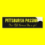 Pittsburgh Passion Bumper sticker bumper stickers