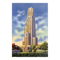 Pittsburgh Pennsylvania Cathedral of Learning Print