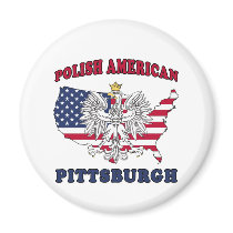 Pittsburgh Pennsylvania Polish magnets