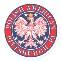 Pittsburgh Pennsylvania Polish stickers