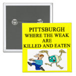 PITTSBURGH PINBACK BUTTONS