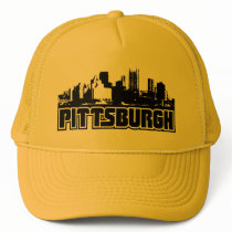 Pittsburgh Skyline Mesh Hat