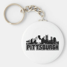 Pittsburgh Skyline Key Chains