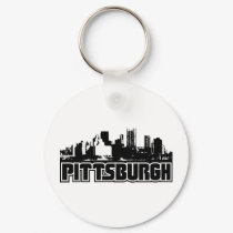 Pittsburgh Skyline keychains by TurnRight Pittsburgh Skyline keychains