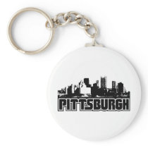 Pittsburgh Skyline Key Chains