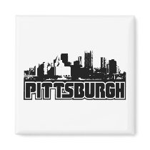 Pittsburgh Skyline Magnets