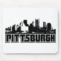 Pittsburgh Skyline Mouse Mats