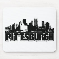 Pittsburgh Skyline mousepads