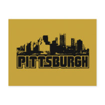 Pittsburgh Skyline Post Card