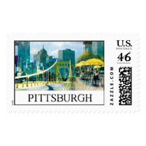 Pittsburgh Stamp by MarkBallard Pittsburgh Stamp
