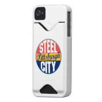 Pittsburgh Vintage Label Id Iphone 4 Covers