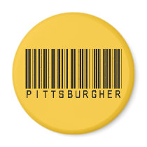 Pittsburgher Barcode magnets by hdowney Pittsburgher Barcode magnets