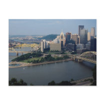 Pittsburgh's Golden Triangle, Pennsylvania, U.S.A. Postcard