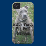 Pitty Party Pit Bull Rescue iPhone Case casemate cases
