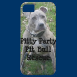 Pitty Party Pit Bull Rescue iPhone Case casemate cases