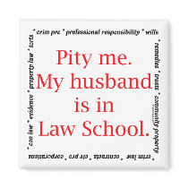 Pity me...husband magnets by lawstuff Pity me...husband magnets