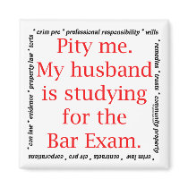 Pity me...husband magnets by lawstuff Pity me...husband magnets