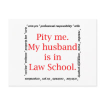 Pity me...husband postcards by lawstuff Pity me...husband postcards