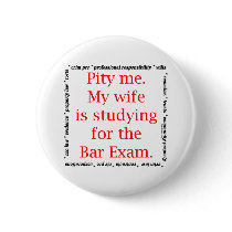 Pity me...wife buttons by lawstuff Pity me...wife buttons