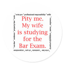 Pity me...wife stickers by lawstuff Pity me...wife stickers