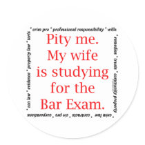 Pity me...wife stickers by lawstuff Pity me...wife stickers
