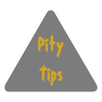 Pity Tips Stickers stickers