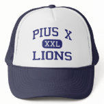 Pius X - Lions - High School - Bangor Pennsylvania hats