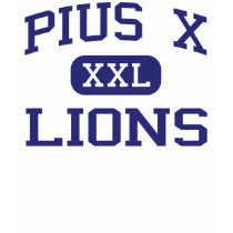 Pius X - Lions - High School - Bangor Pennsylvania t-shirts