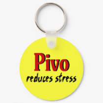 Pivo reduces stress keychains by eurogirl969 Pivo reduces stress keychains