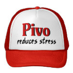 Pivo reduces stress mesh hat