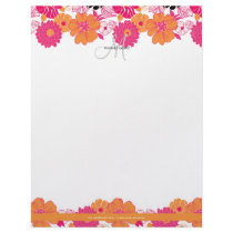 PixDezine Aloha + Monogram Letterhead Design