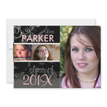 PixDezines 2011 Graduation/Photo/Cap+Gown Personalized Announcement