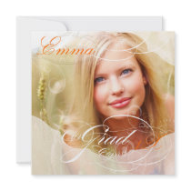 PixDezines 2012 Graduation/Photo Frame/diy color Announcement