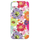 PixDezines Alegre Retro Floral, DIY background iPhone 5 Cases