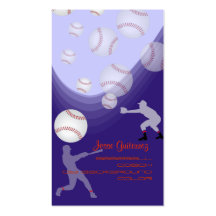 PixDezines baseball coach/diy background color! Business Card Templates