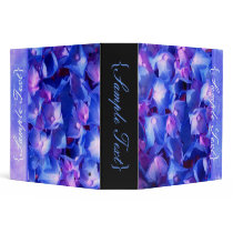 PixDezines Blue Hyde, Wedding Planner Vinyl Binder