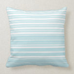 PixDezines blue stripes/diy background colors pillows