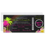 PixDezines boarding pass/twin palms invitations