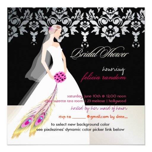 PixDezines Bride 2 B Invites