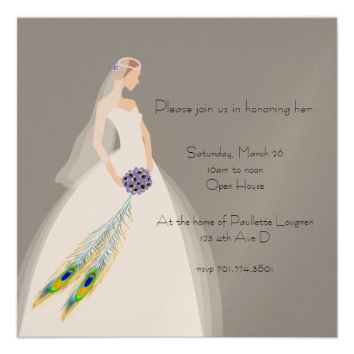 PixDezines Bride 2 B Personalized Announcements