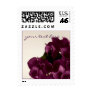 PixDezines Burgundy Calla Lily/Fall Wedding Stamp