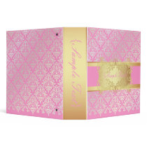 PixDezines Céline Damask, Pearl Vinyl Binders