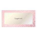 PixDezines Céline Damask, Rosequartz + Pink Customized Photo Card