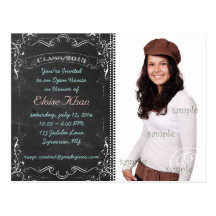 PixDezines chalkboard 2013 graduation/diy Postcards