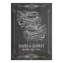 PixDezines chalkboard/doves Custom Invite