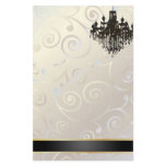 PixDezines Chandelier cupcakes swirls/pearly white stationery