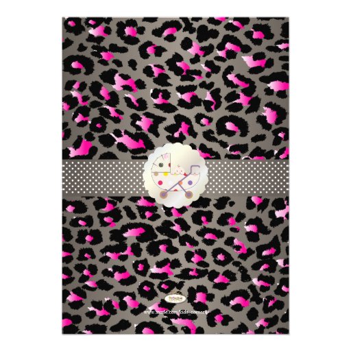 PixDezines cheetah/birth announcement/shower
