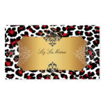PixDezines cheetah/diy background color Business Card Template